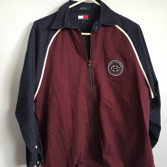 tommy coach jacket