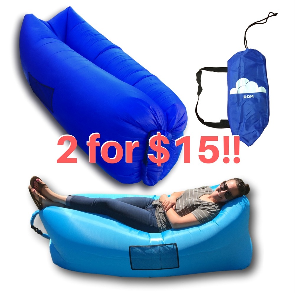 Inflatable Air Loungers - 2 for $15