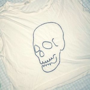 Brandy Melville Graphic Crop Top