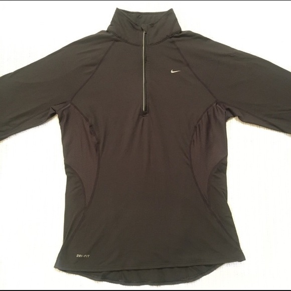 Grey Nike Dri-fit Pullover - Picture 2 of 6