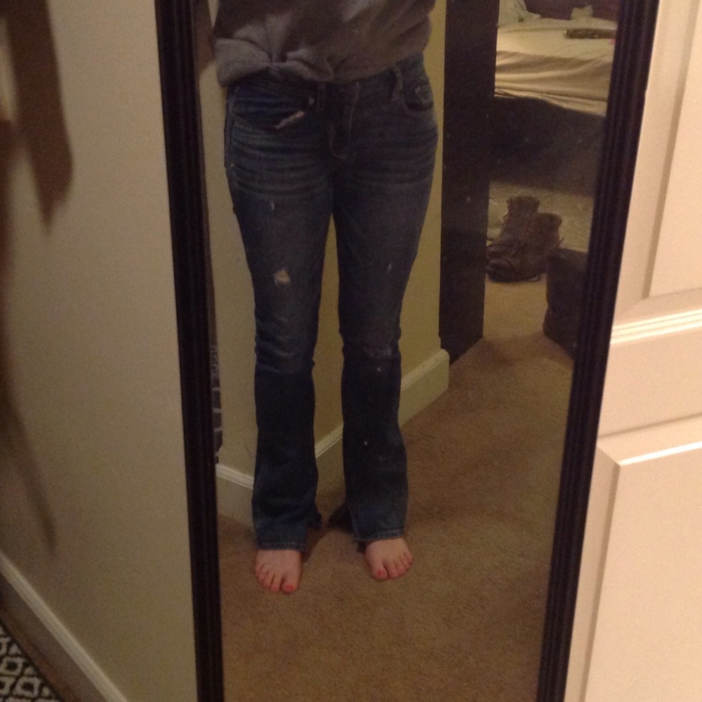 American eagle super stretch jeans