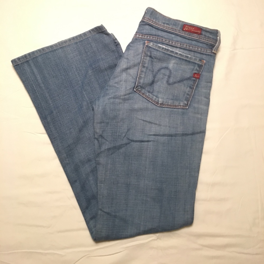 Citizens of Humanity Low Waist Flair Jeans