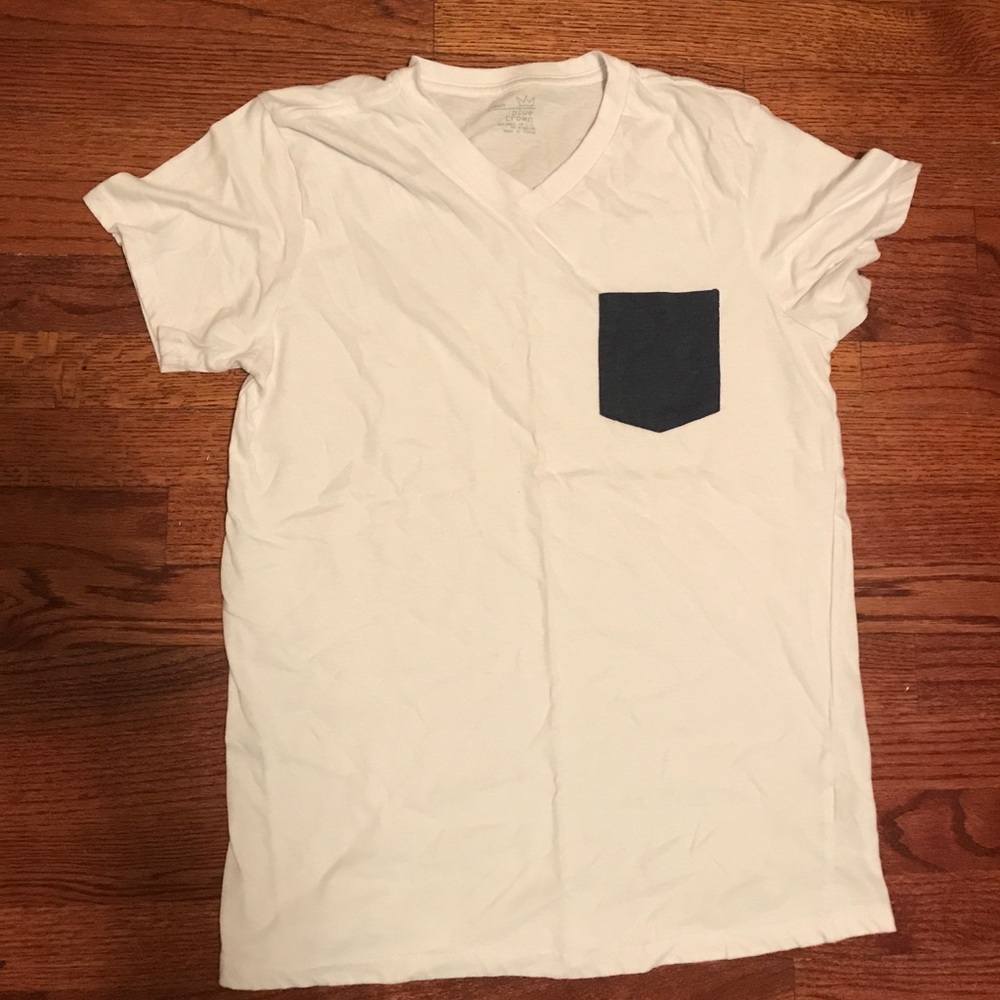 Men’s Blue Crown Vneck (Medium)