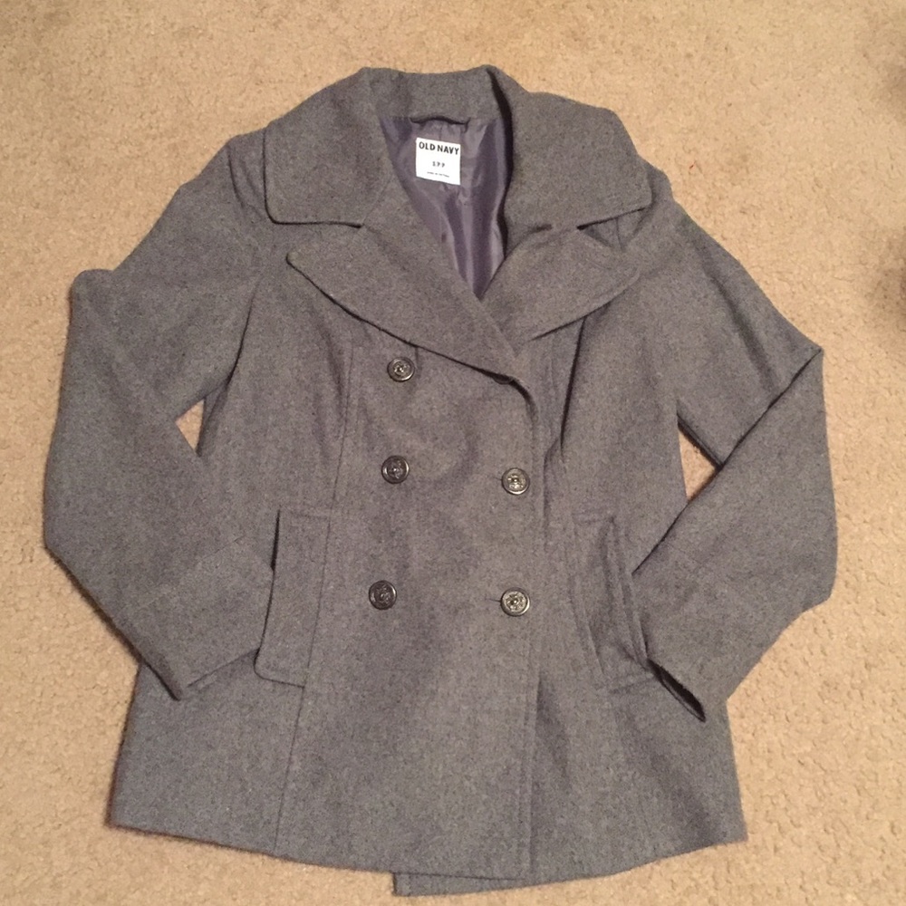Old Navy Classic Wool-Blend Peacoat
