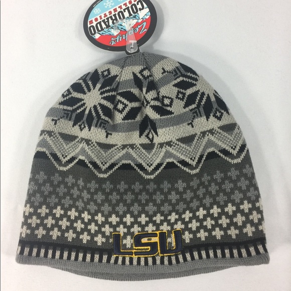 LSU Tigers winter knit from Zephyr - Picture 1 of 1