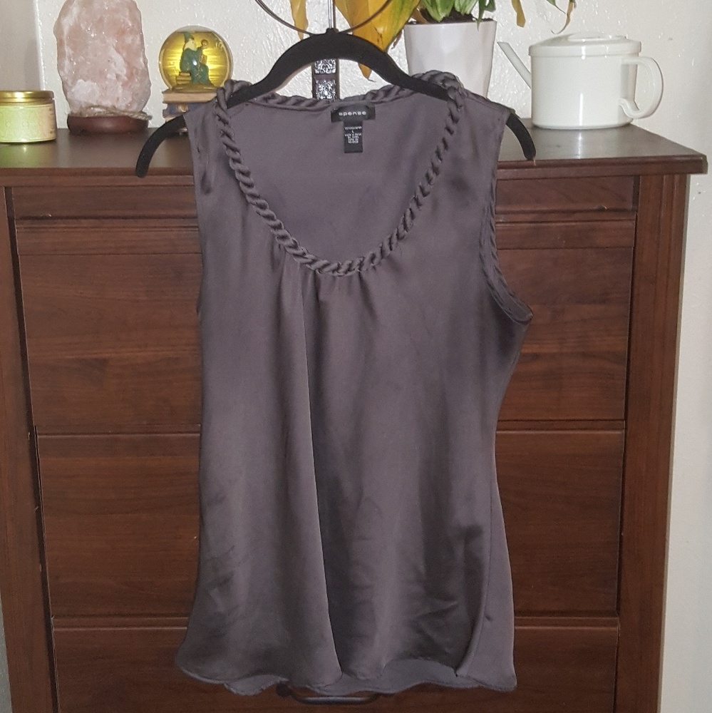 SPENSE gray blouse