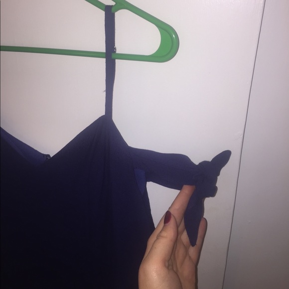 Bright Navy Astr Dress - Picture 2 of 3