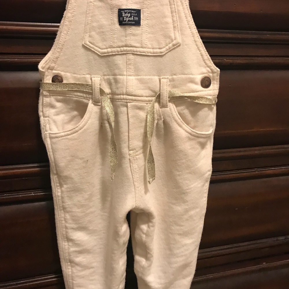 Cute terry overalls!