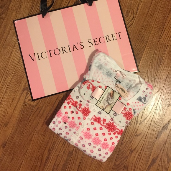 Victoria's Secret Other - Victoria's Secret NWT Fireside Long Jane PJ SZ M