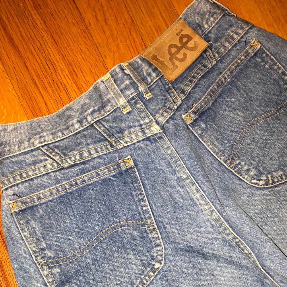 RARE UNION TAG VINTAGE LEE HIGH WAIST MOM JEANS