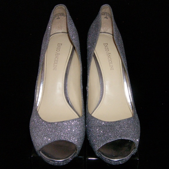 Enzo Angiolini 'Morgan' sparkle platforms 8M - Picture 5 of 8