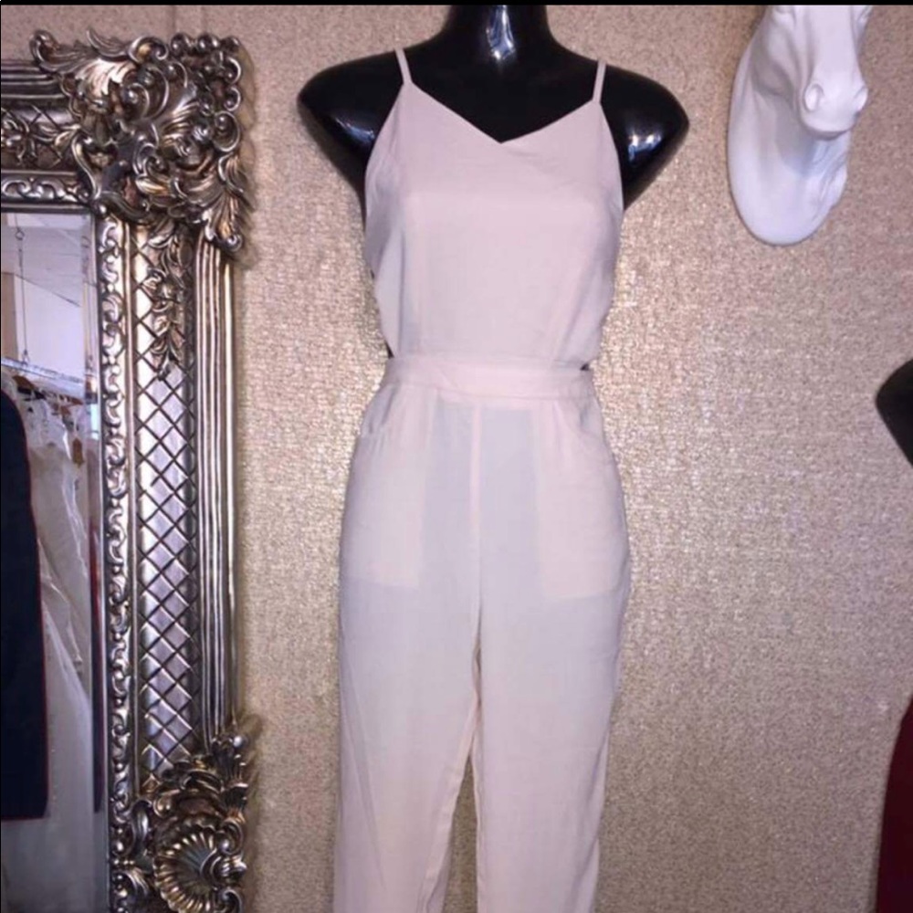 WHITE JUMPSUIT JADE THIRLWALL