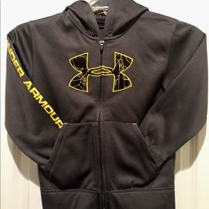 Boys Under Armour Full Zip Hoodie - Size 7