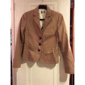 J. Crew • Tan Wool Blazer - 4