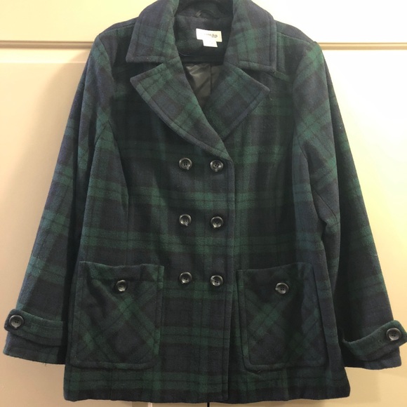 3x womens pea coat