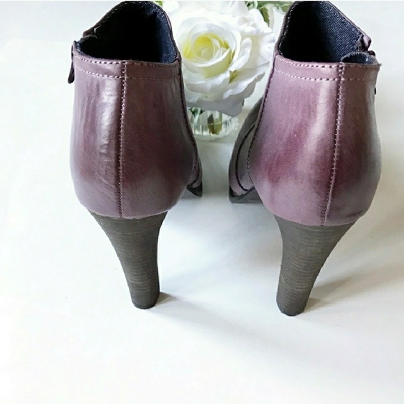 Calvin Klein Jeans Purple Ankle Boots - Picture 3 of 8