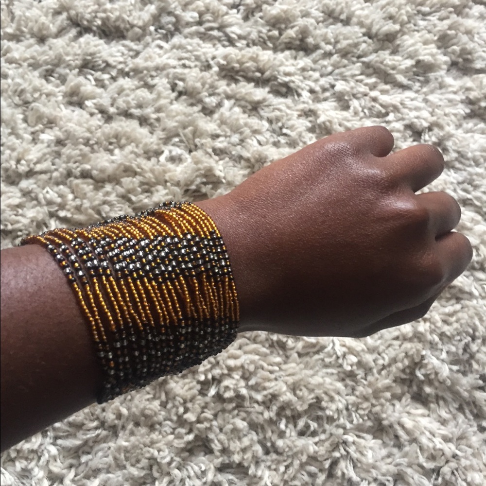 Handmade African beads bracelets