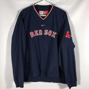 Nike MLB Red Sox  Baseball Windbreaker Mens L