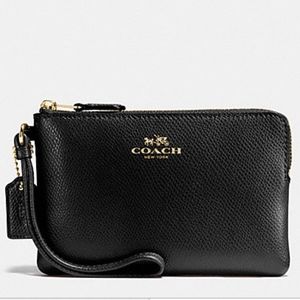 Coach Small Corner Zip Wristlet