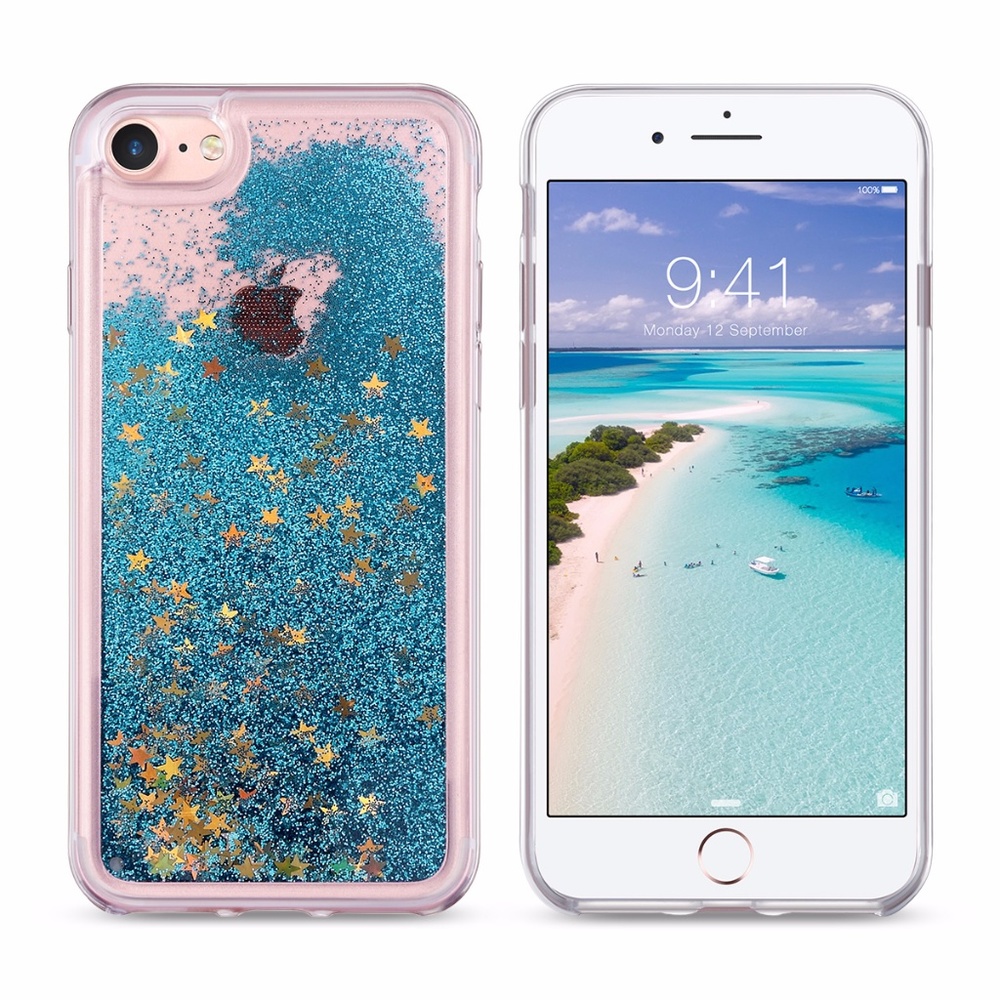 iPhone 7/8 Quicksand floating stars cover