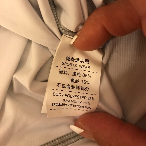 Black n white workout tops - Picture 8 of 8