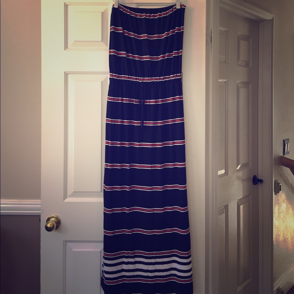 J.Crew Striped Maxi Dress Size Small S