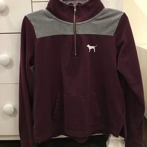 Victoria Secret PINK super cute quarter zip