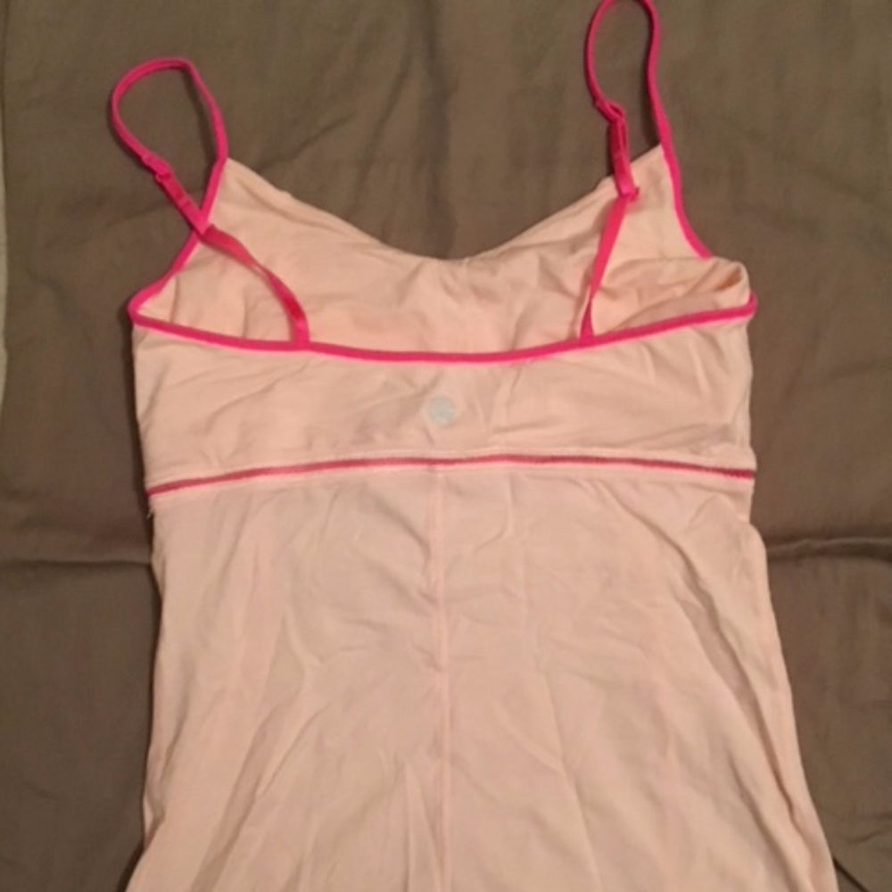 Lululemon Light Pink Cami Size 6 - Picture 2 of 4