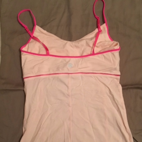 Lululemon Light Pink Cami Size 6 - Picture 2 of 4