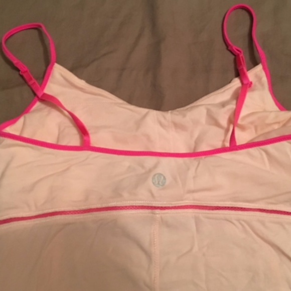 Lululemon Light Pink Cami Size 6 - Picture 3 of 4