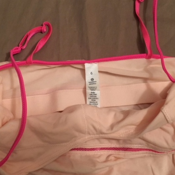 Lululemon Light Pink Cami Size 6 - Picture 4 of 4