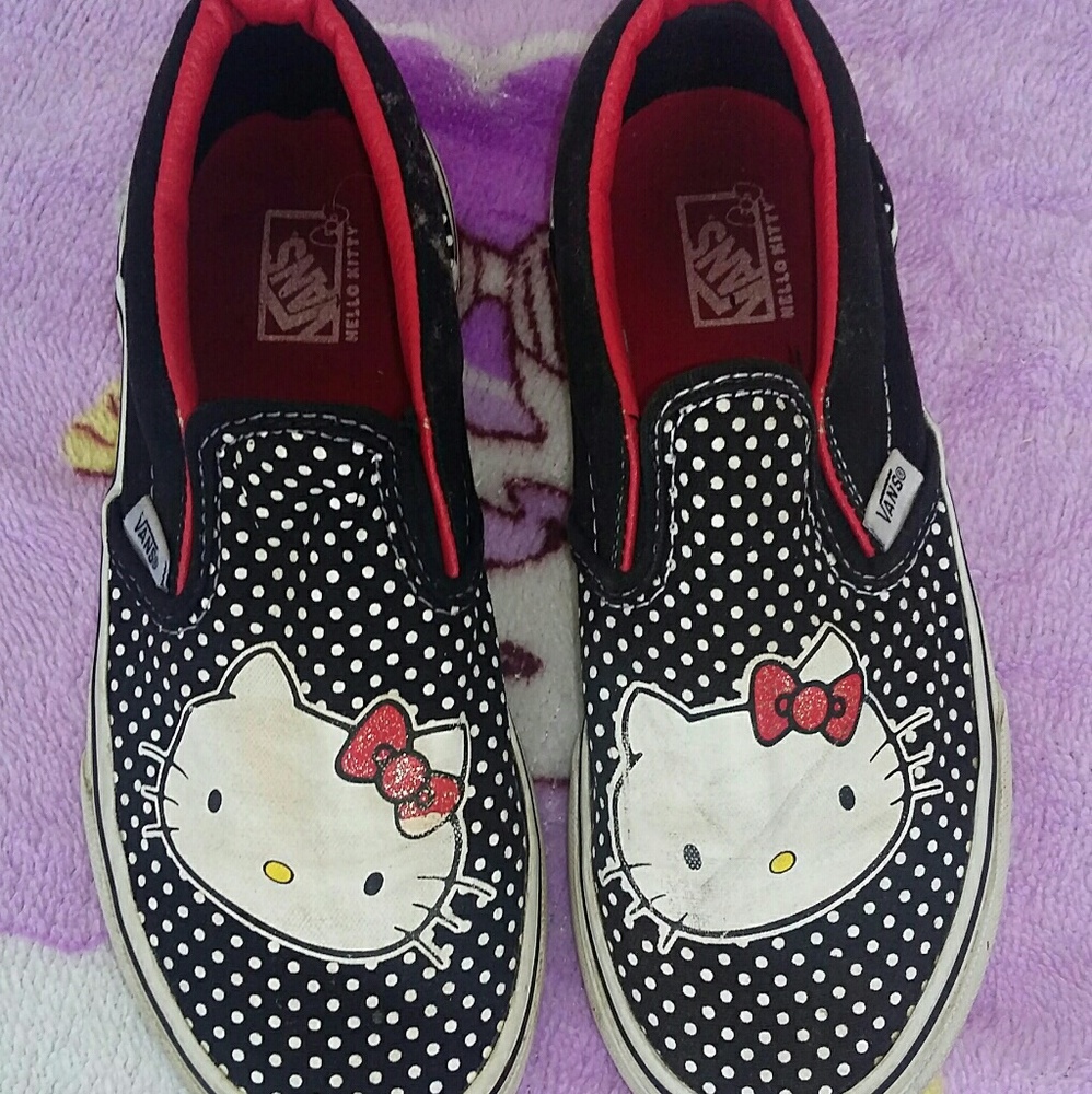 Vans girls sz 2.5 youth guc