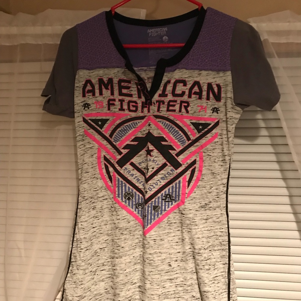 American fighter t shirt