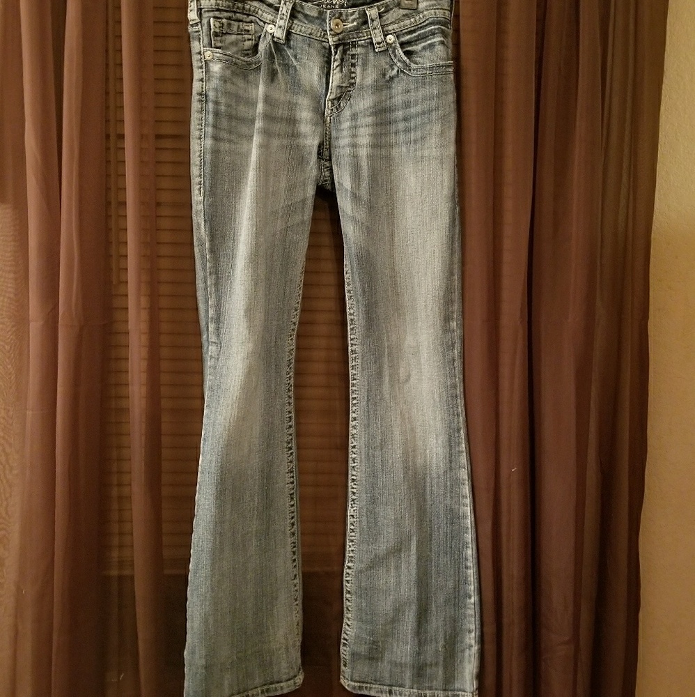 Silver jeans