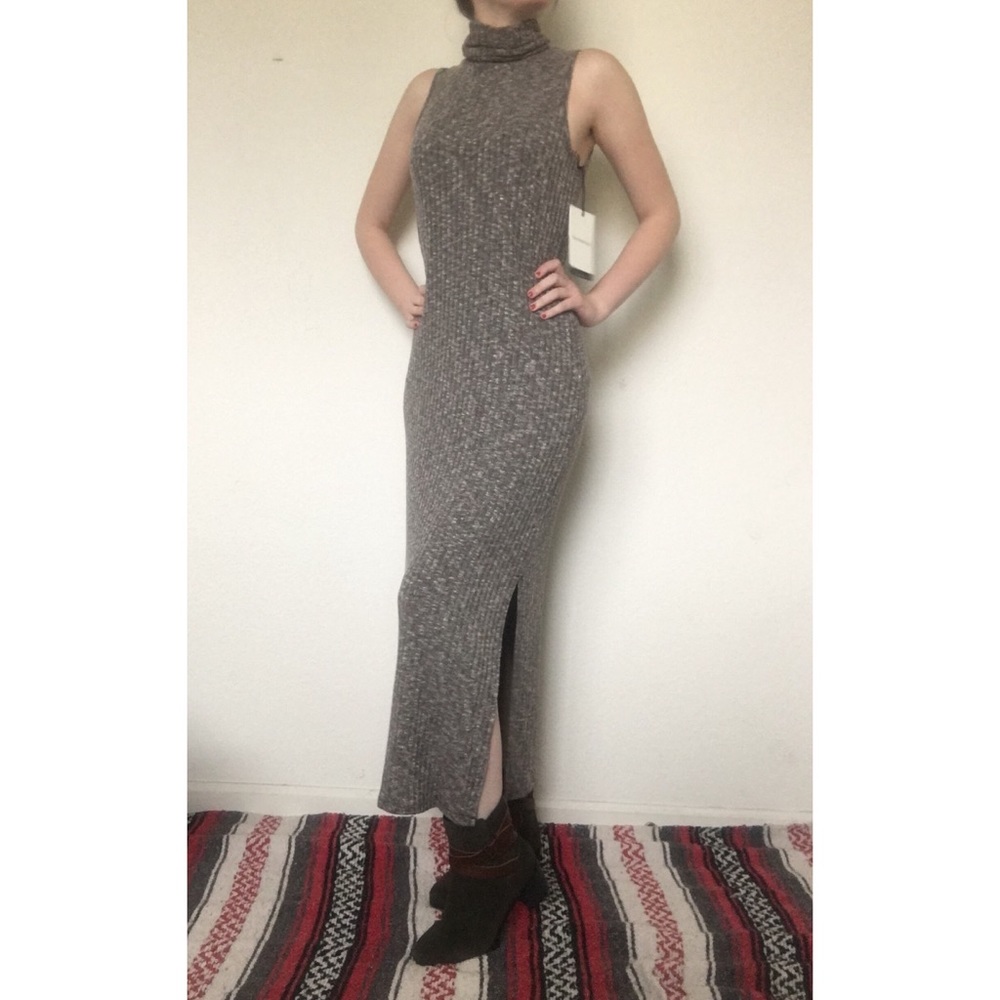 NEW! Sleeveless Turtleneck Sweater Dress