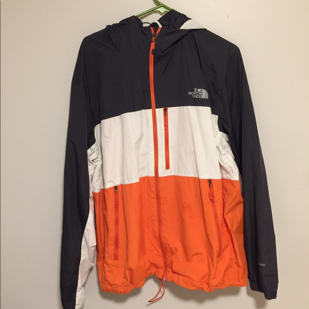 Men’s North Face rain jacket