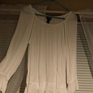 White blouse /shirt super cute only used twice