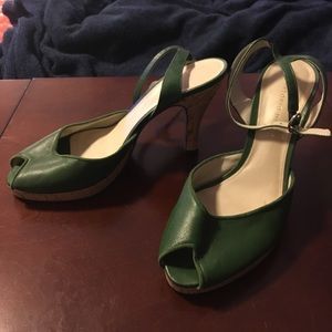 Green heels