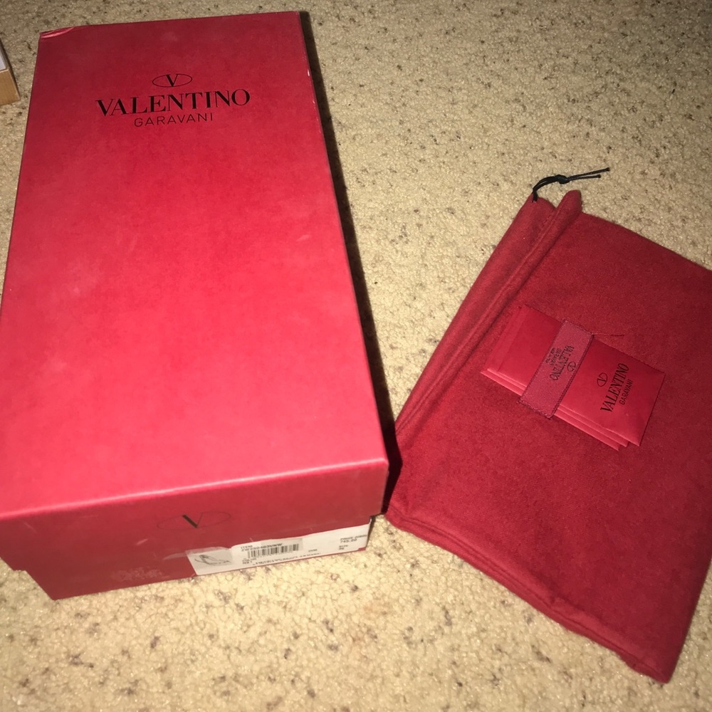 VALENTINO GARAVANI Rockstud Ballerina Flat Size 36 - Picture 4 of 6