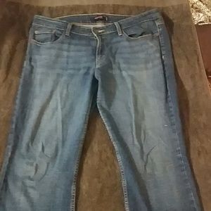 Lowrise flare/wide leg Levi's