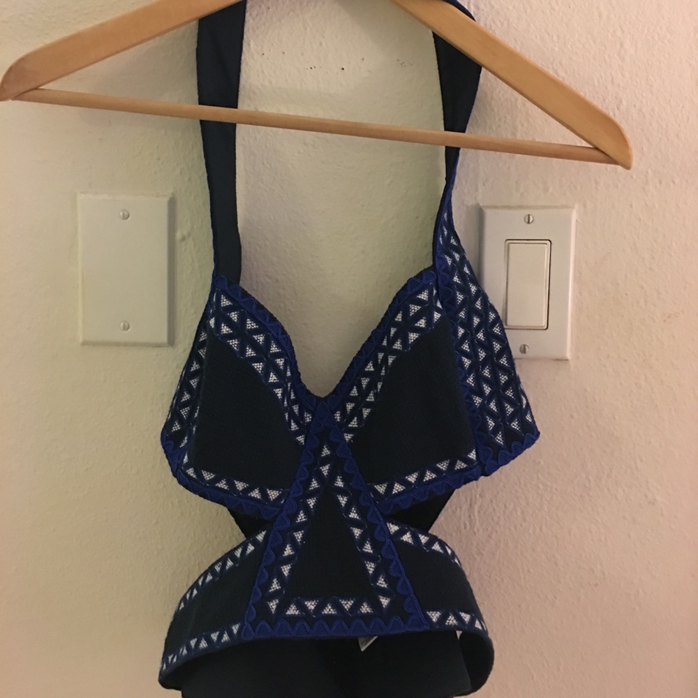 Haltered crop top