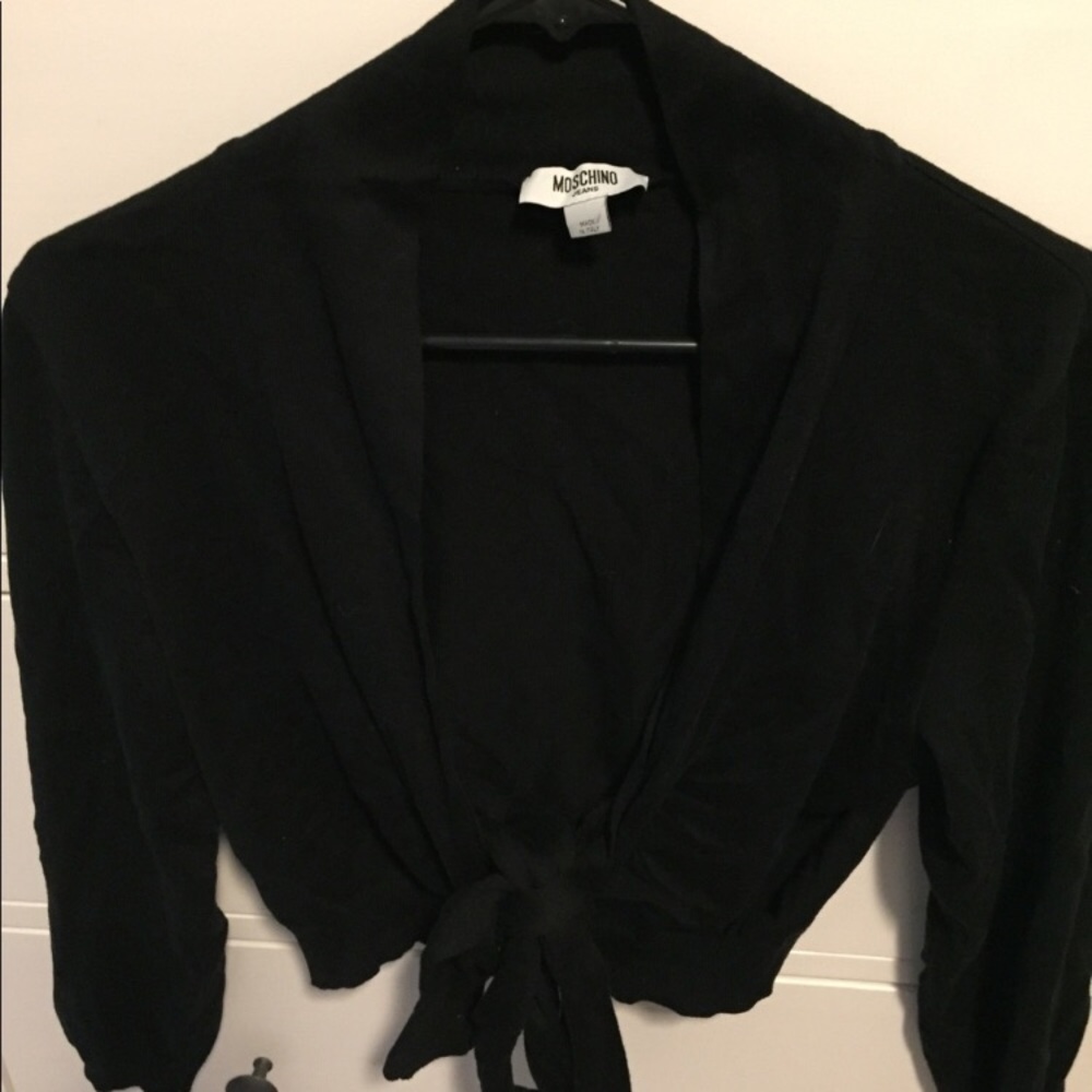 MOSCHINO Cropped Sweater