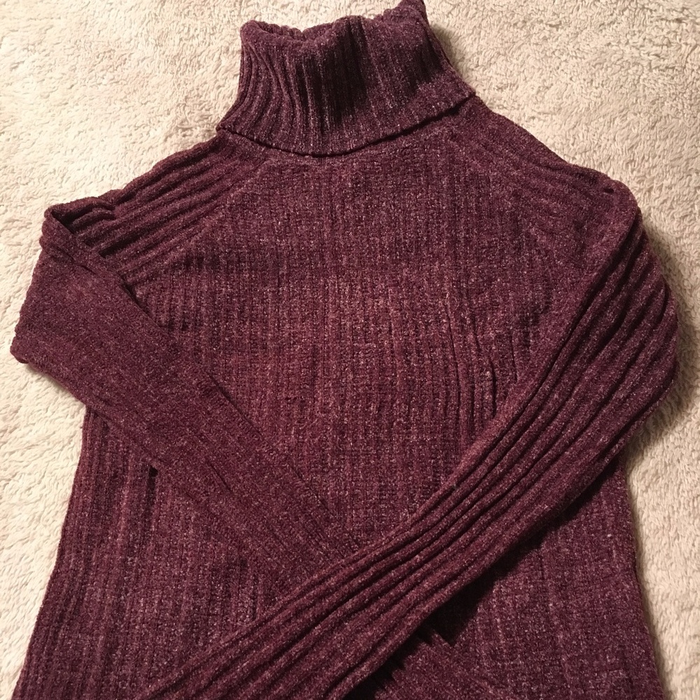 💐Sale! Burgundy Arizona Turtleneck Sweater S