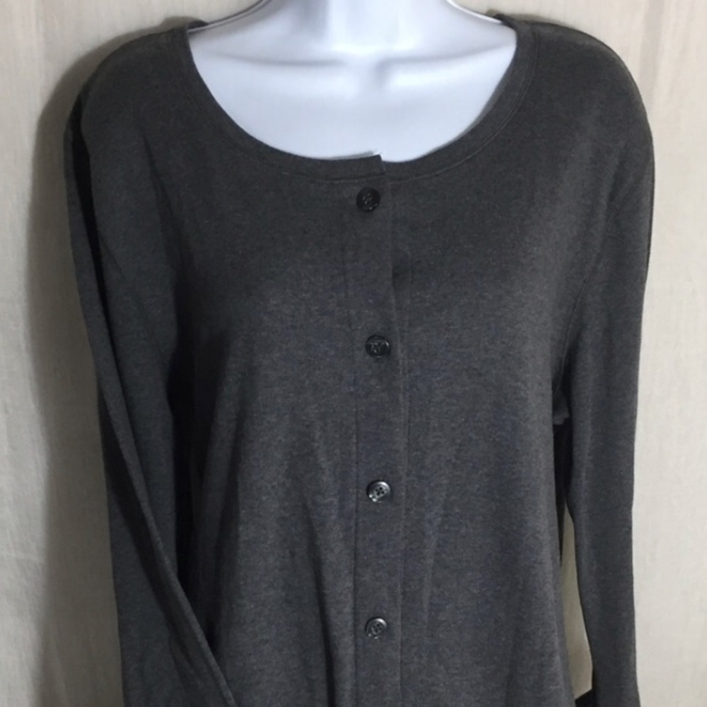 Cute dark grey cardigan NWT