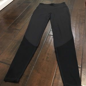 Super cute workout pants with mesh ends