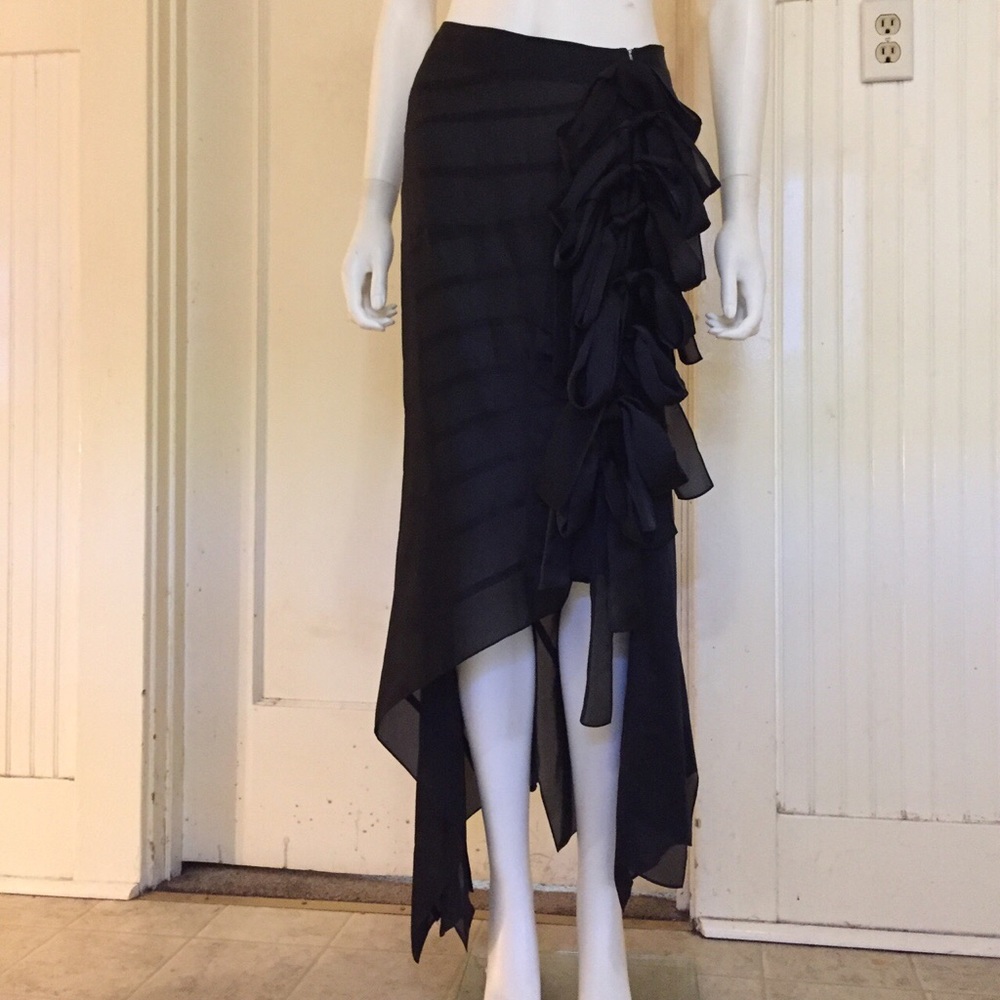 Keita Maruyama Japan asymmetrical black maxi XS