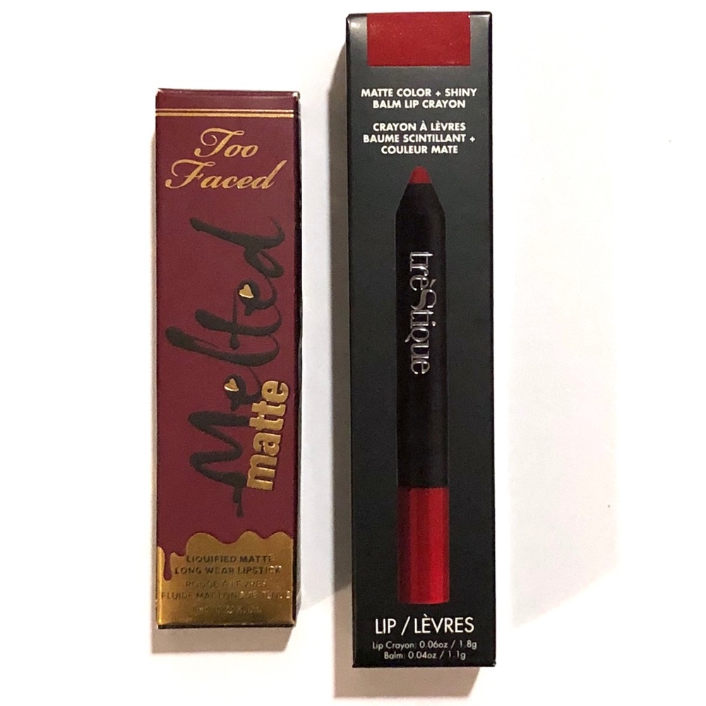 Too faced Matte Liquid Lip Stick.
