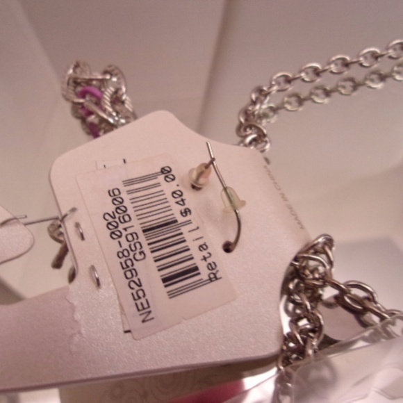 NWT DESIGNER FUNKY EFM NECKLACE EARRINGS & BRACELE - Picture 6 of 7