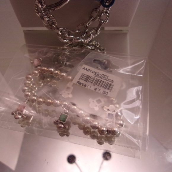 NWT DESIGNER FUNKY EFM NECKLACE EARRINGS & BRACELE - Picture 5 of 7