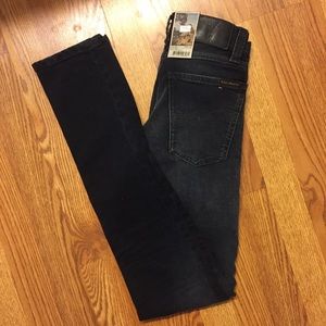 Nudie Jeans Organic Cotton High-Waisted Jeans
